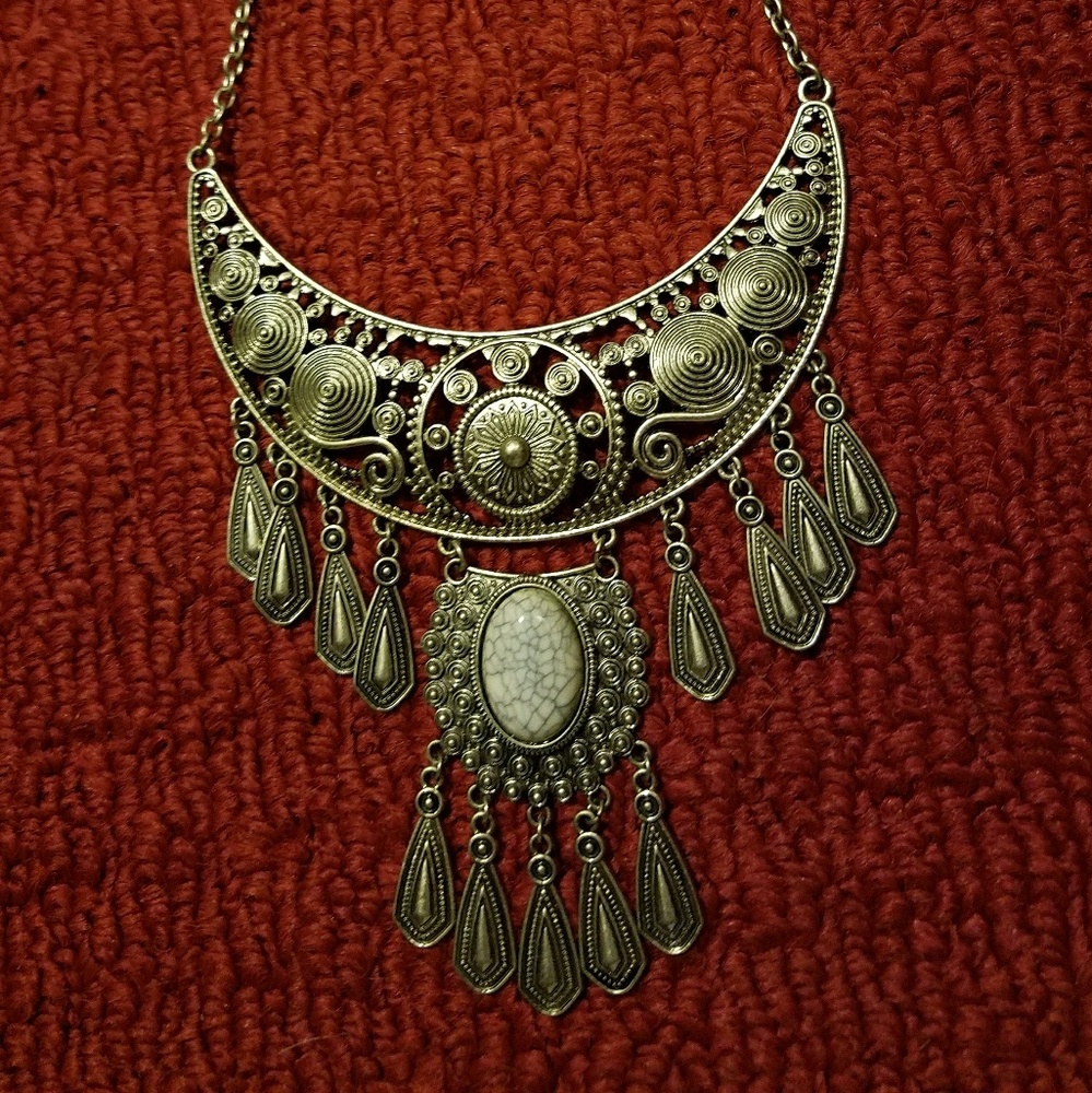 Silver Statement Necklace